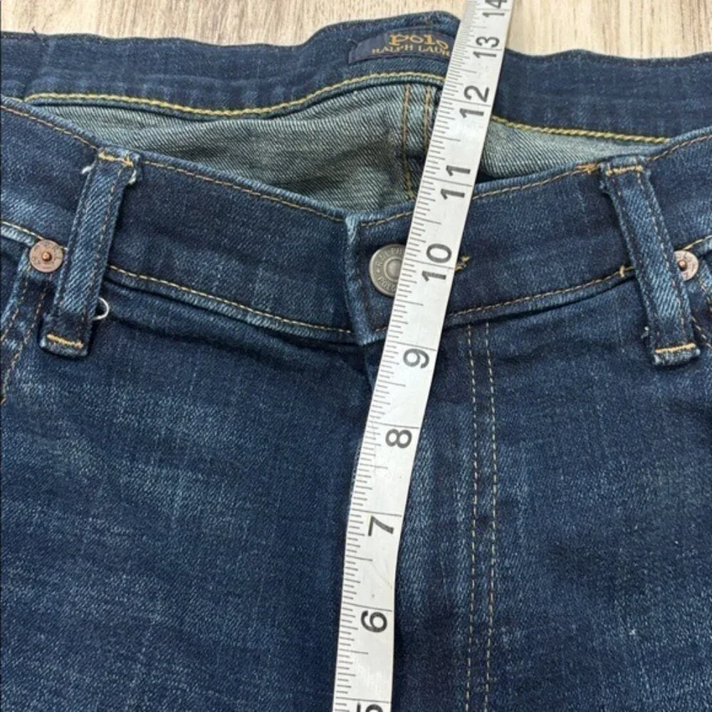 Polo Ralph Lauren Men's Deep Indigo skinny jeans size 36 x 34